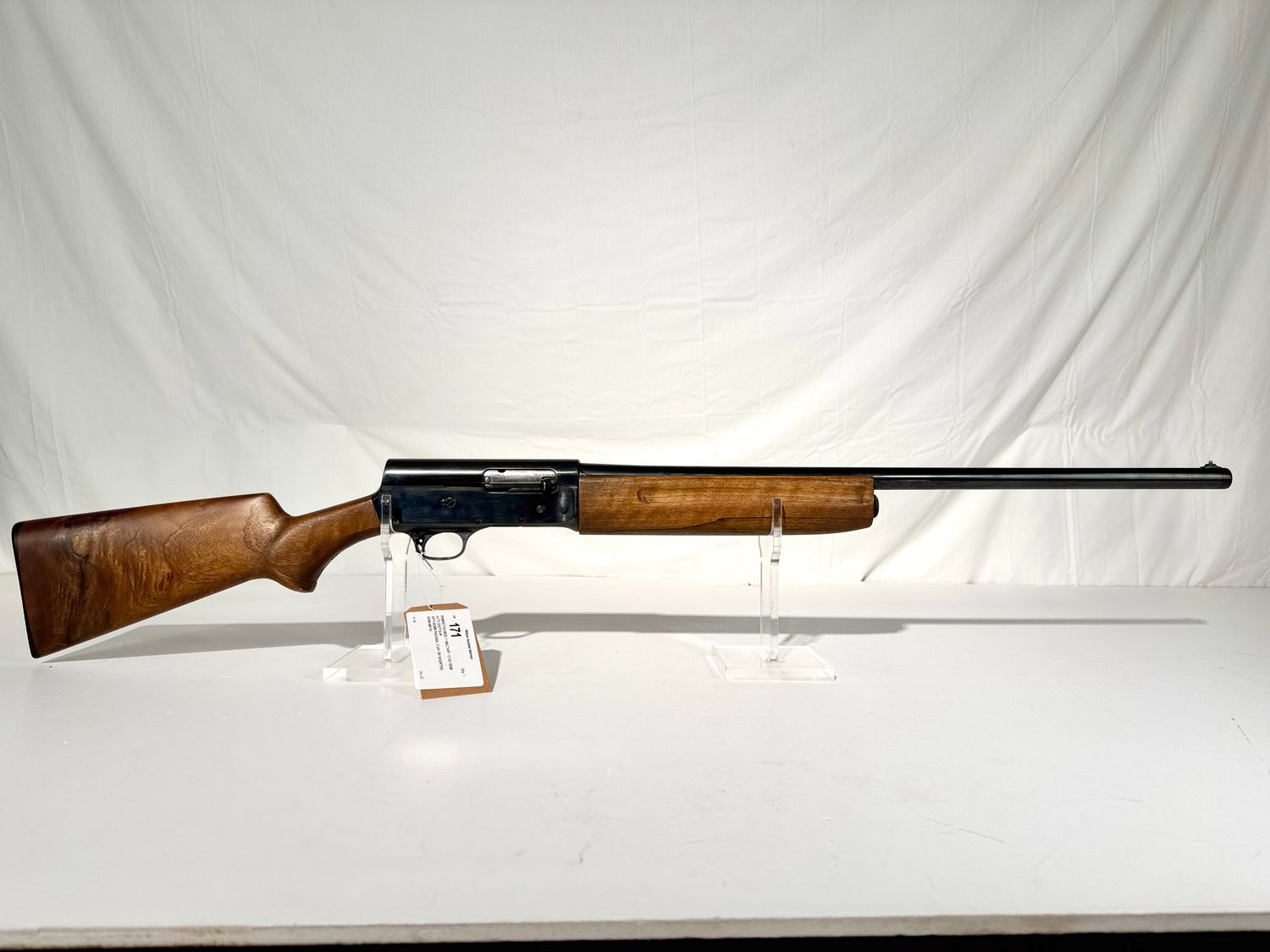 171 REMINGTON MOD 11 MILITARY 12 GA SEMI AUTO SHOTGUN