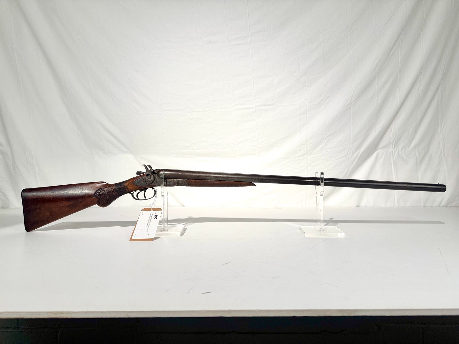 192 W RICHARD (BELGIUM) 12 GA SxS SHOTGUN