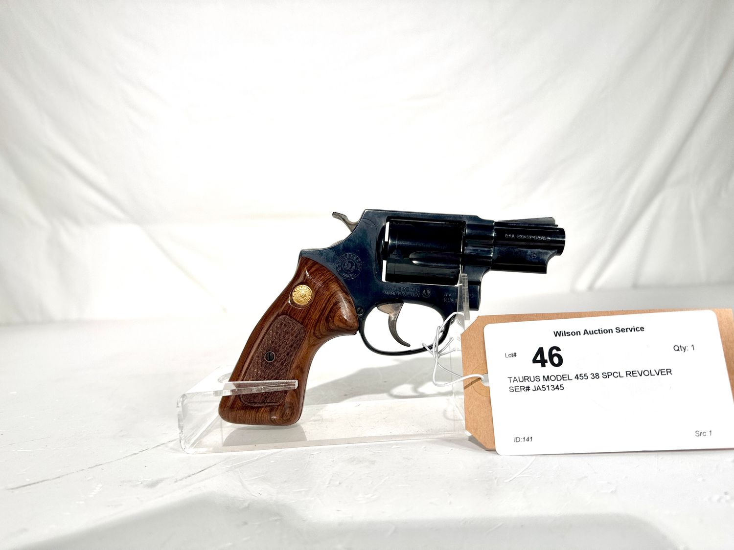 46 TAURUS MODEL 455 38 SPCL REVOLVER