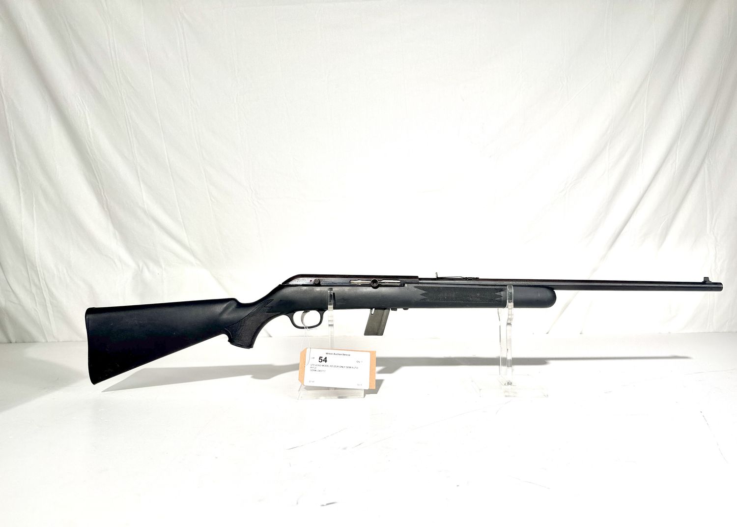 54 STEVENS MODEL 62 22LR ONLY SEMI AUTO RIFLE