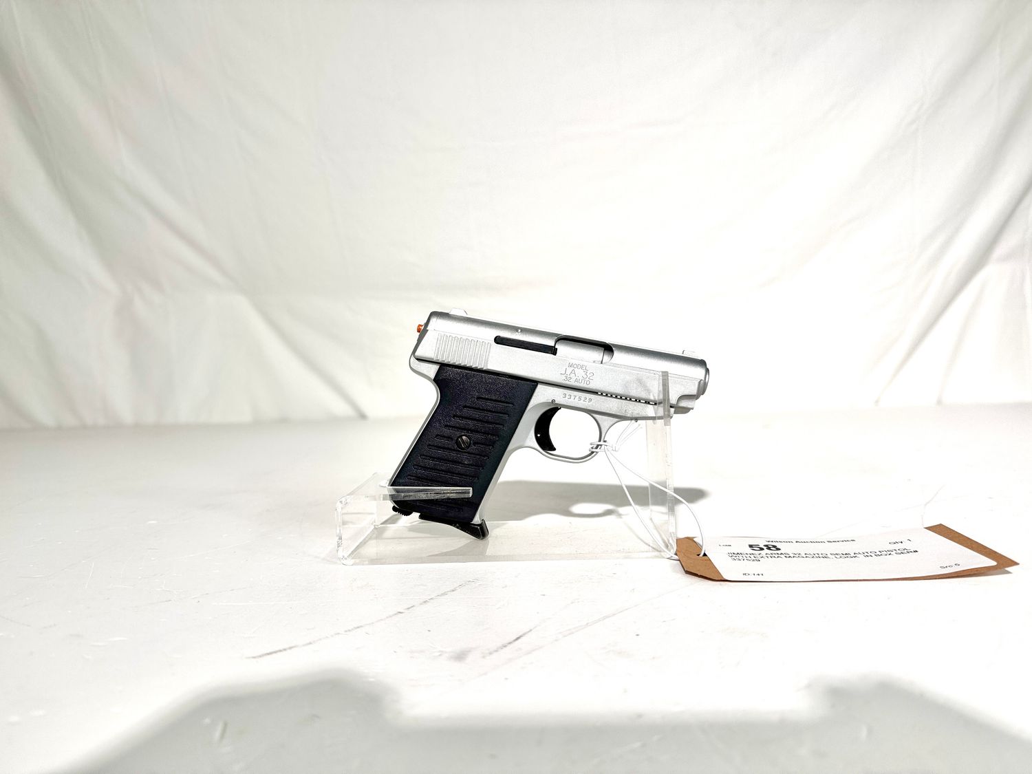 58 JIMENEZ ARMS 32 AUTO SEMI AUTO PISTOL