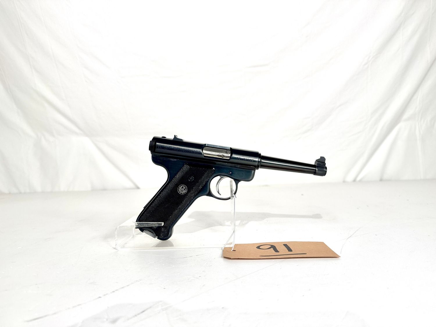 91 RUGER STANDARD 22LR SEMI AUTO PISTOL