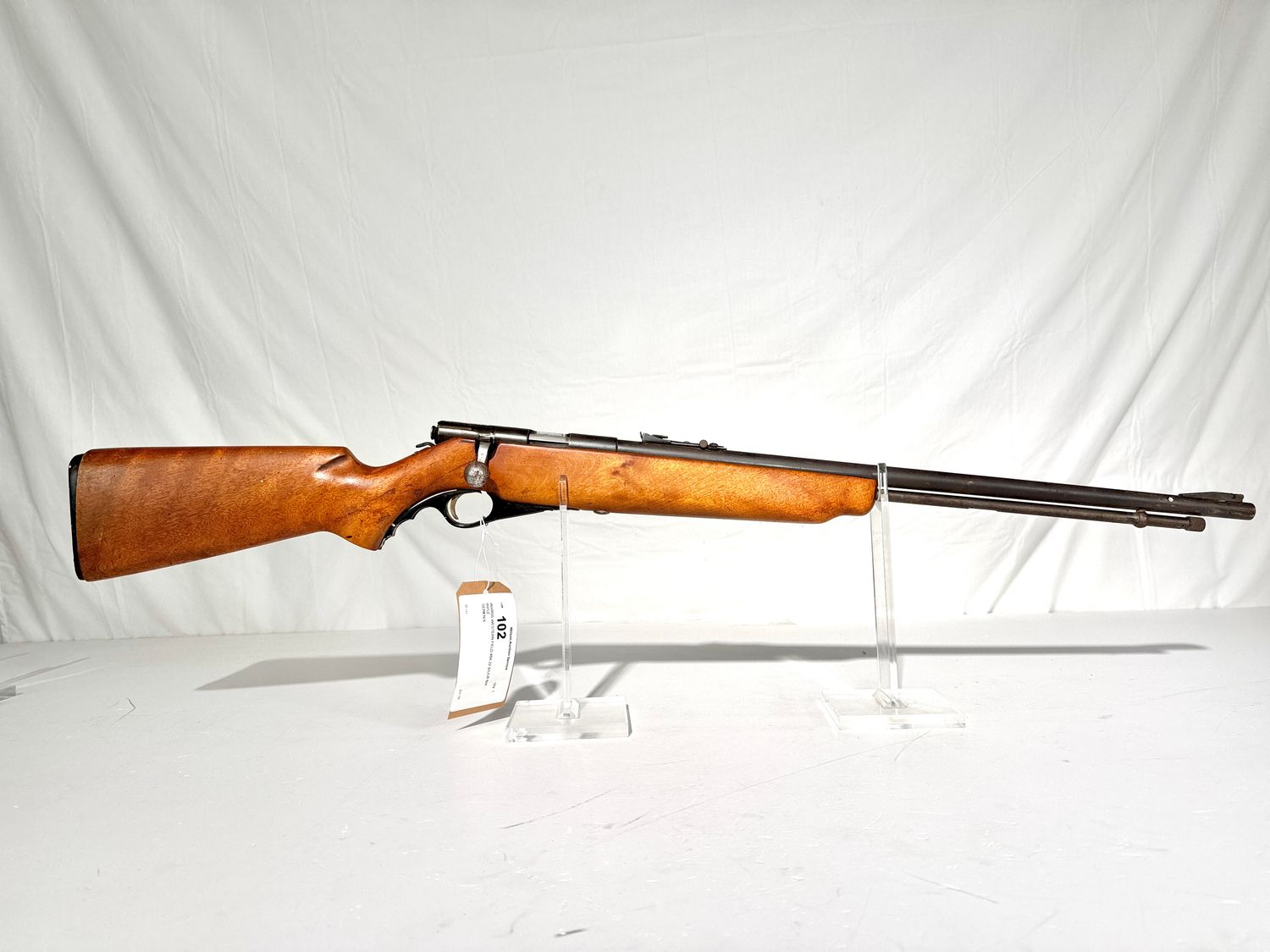 102 WARDS WESTERN FIELD 48A 22 S/L/LR BOLT ACTION RIFLE