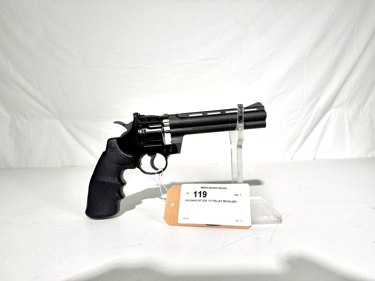 119 CROSMAN 357 CO2 .177 PELLET REVOLVER