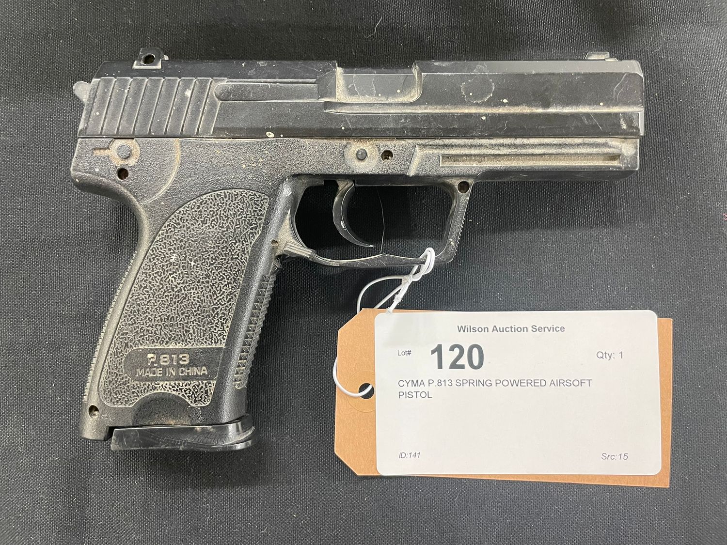 120 CYMA P.813 SPRING POWERED AIRSOFT PISTOL