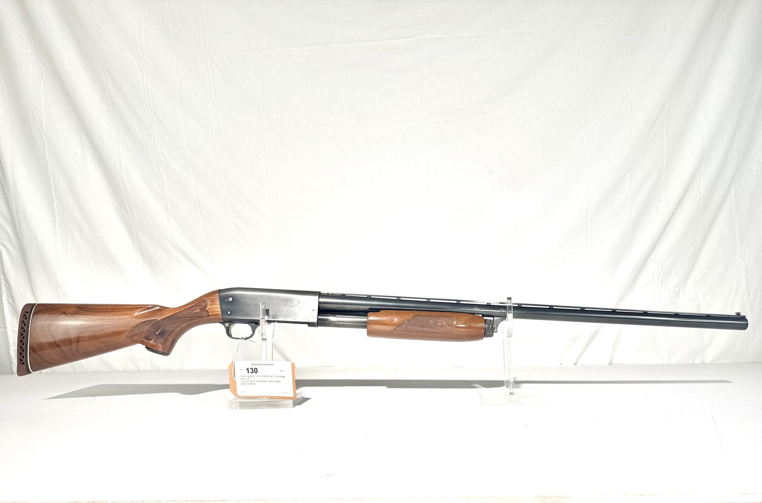130 ITHACA MODEL 37 FEATHERLIGHT 12 GA PUMP SHOTGUN