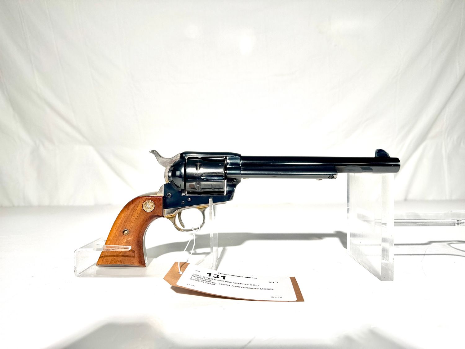 131 COLT SINGLE ACTION ARMY 45 COLT REVOLVER