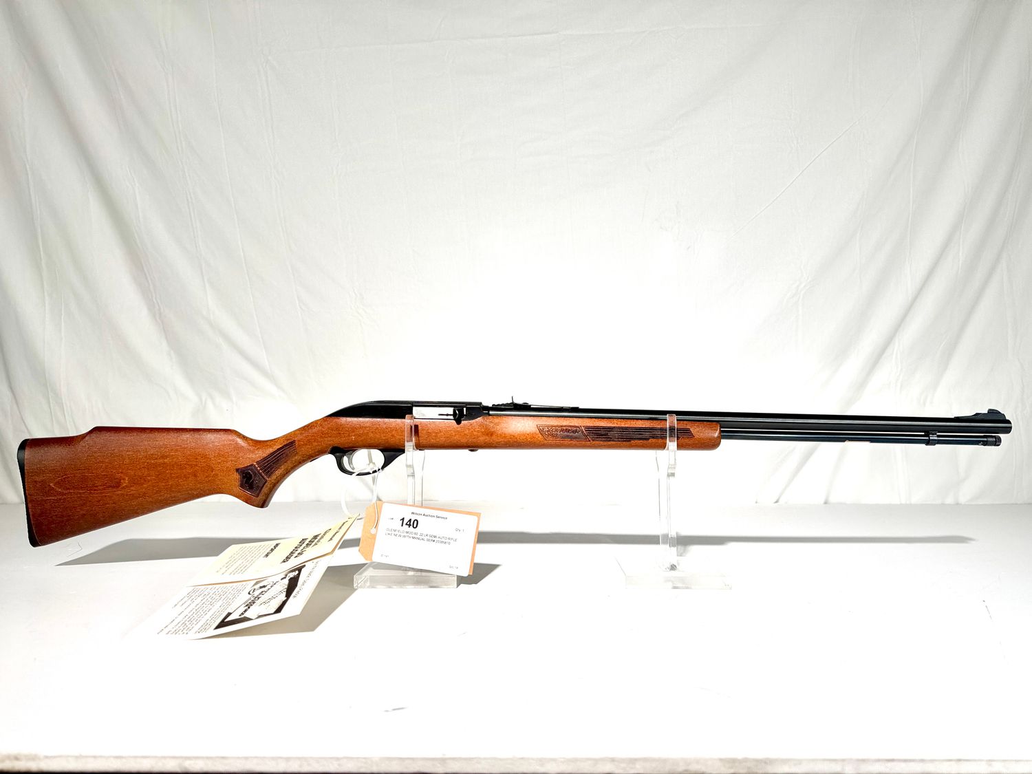 140 GLENFIELD MOD 60 .22 LR SEMI AUTO RIFLE