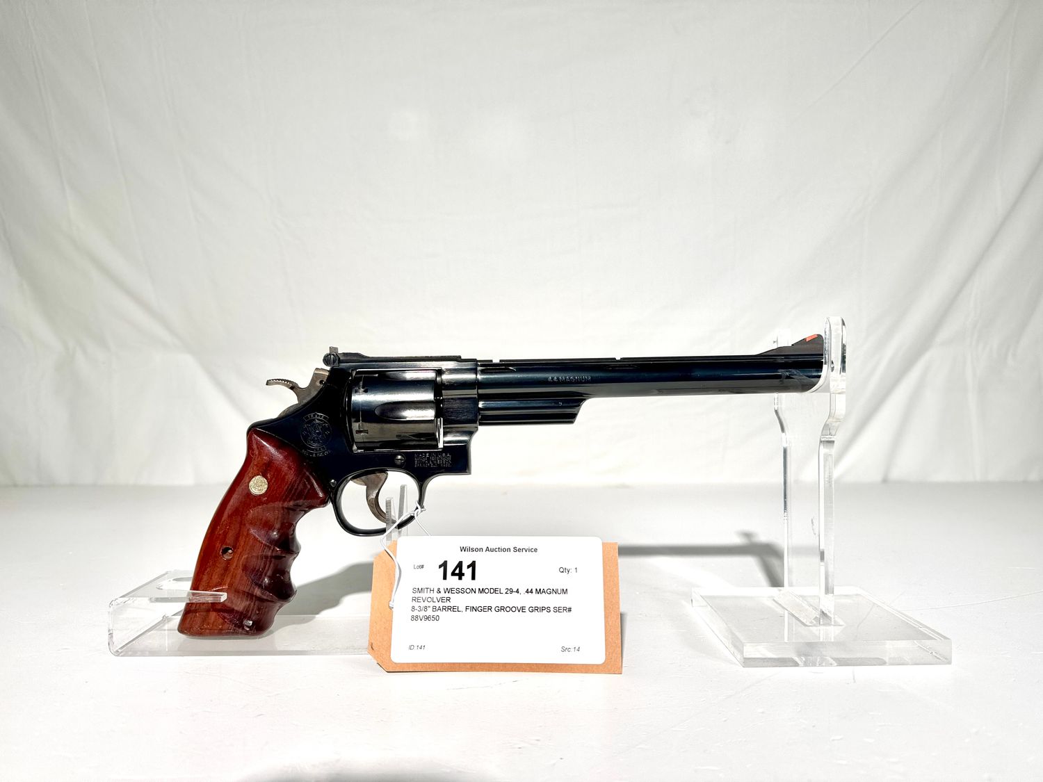 141 SMITH &amp; WESSON MODEL 29-4, .44 MAGNUM REVOLVER
