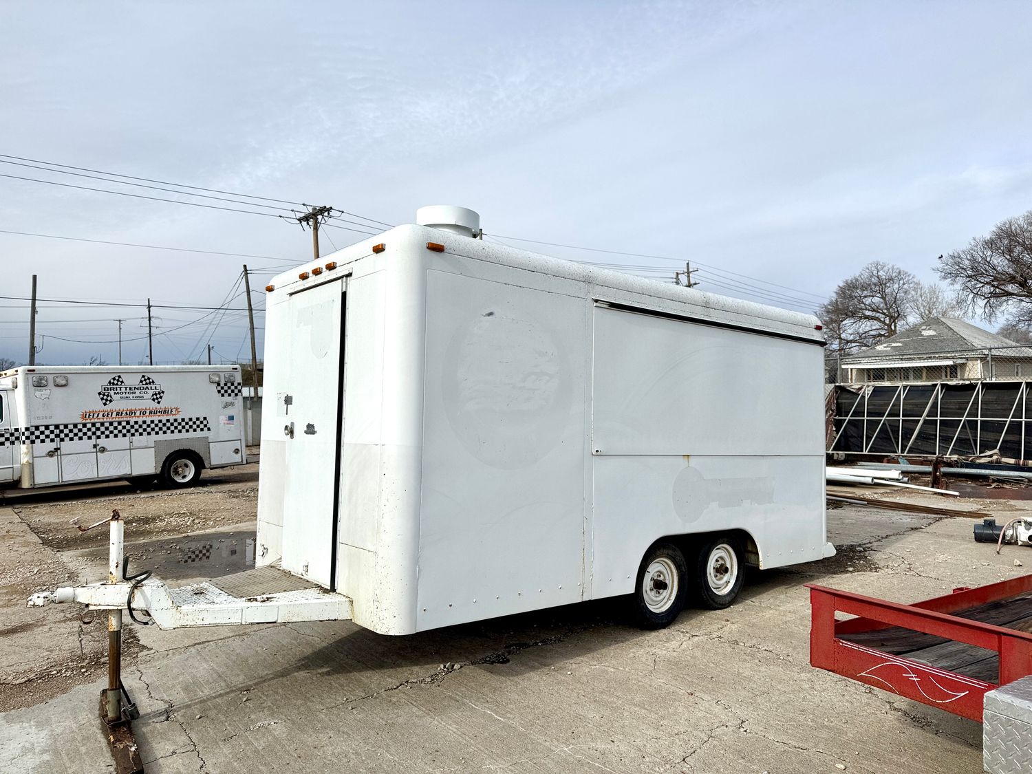 241 WAYMATIC 14' x 6' CONCESSIONS TRAILER
