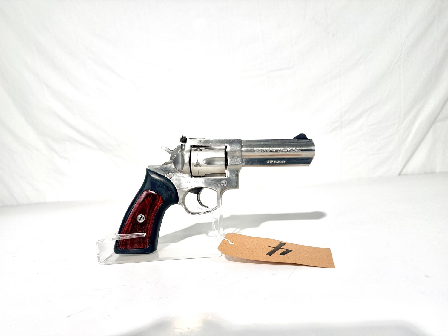 4 RUGER GP100 357MAG REVOLVER