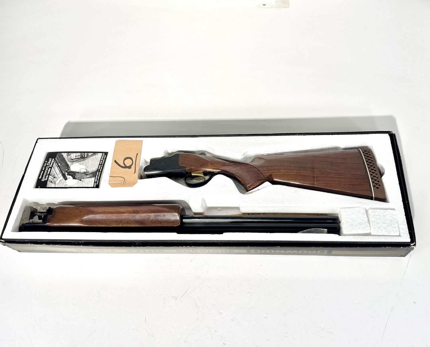 6 BROWNING CITORI 28 GA O/U SHOTGUN