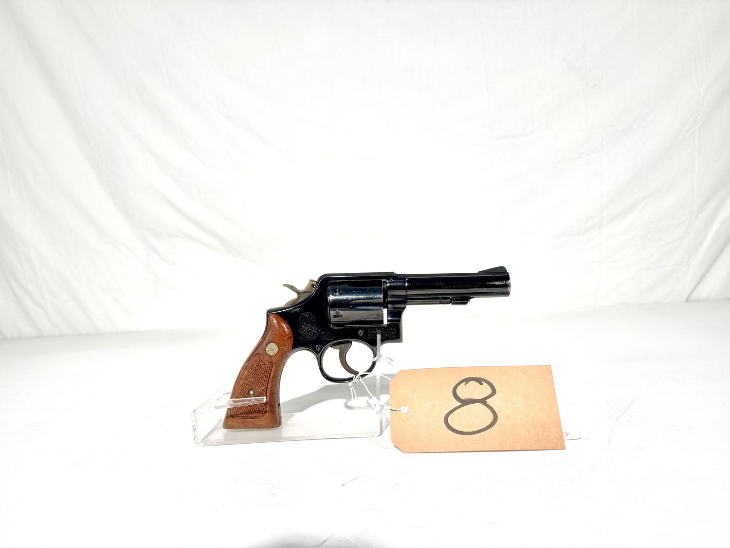 8 SMITH &amp; WESSON MODEL 13-1 357 MAG CAL REVOLVER