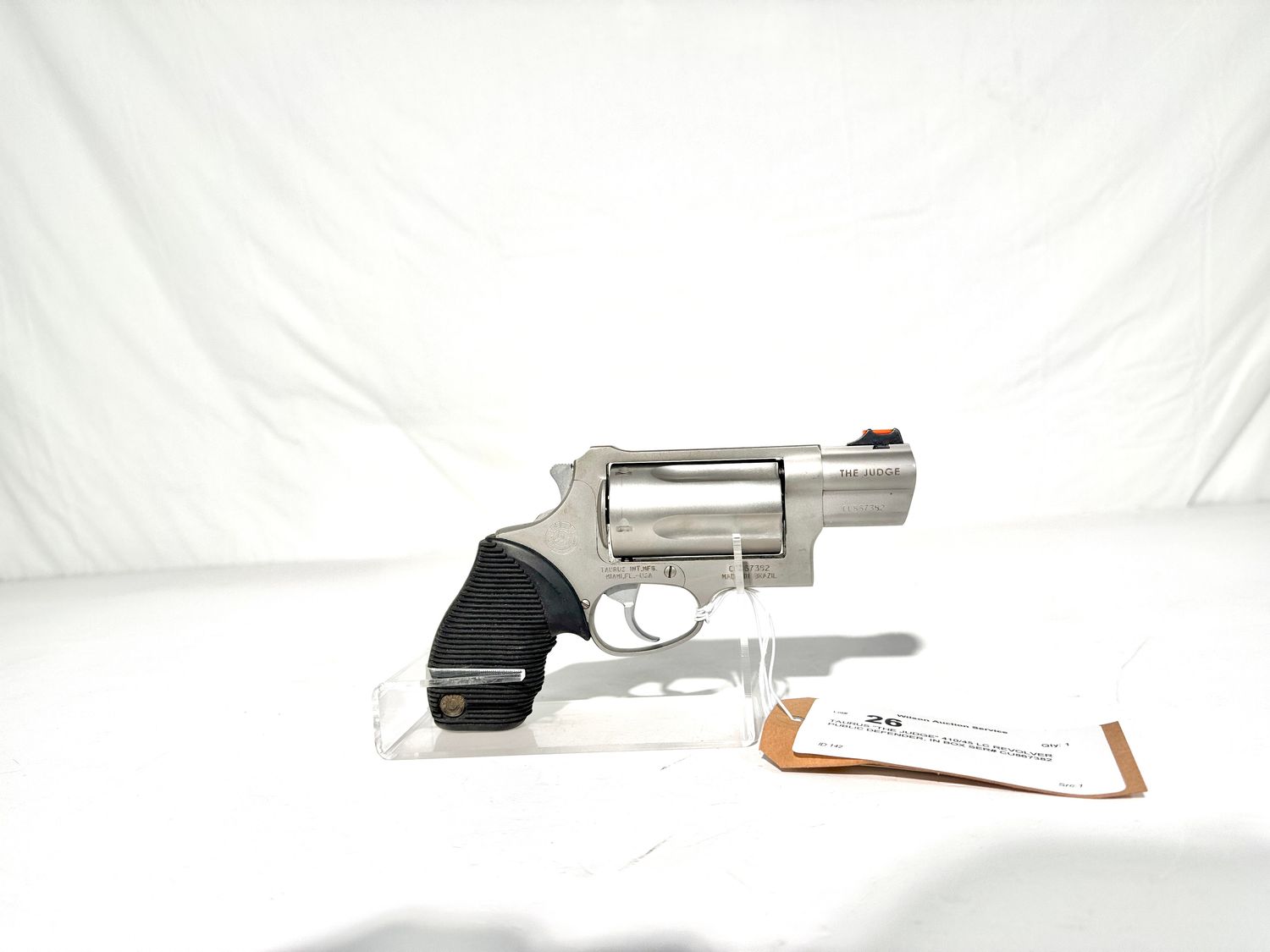 26 TAURUS "THE JUDGE" 410/45 LC REVOLVER