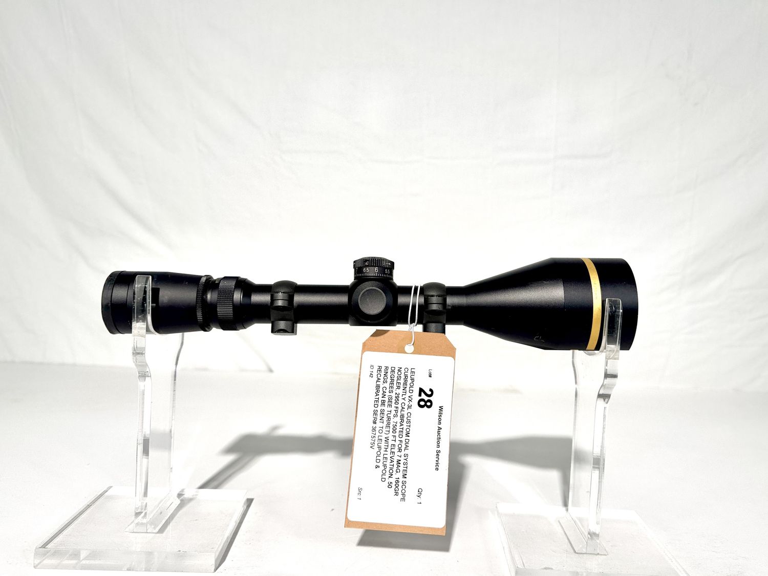 28 LEUPOLD VX-3L CUSTOM DIAL SYSTEM SCOPE
