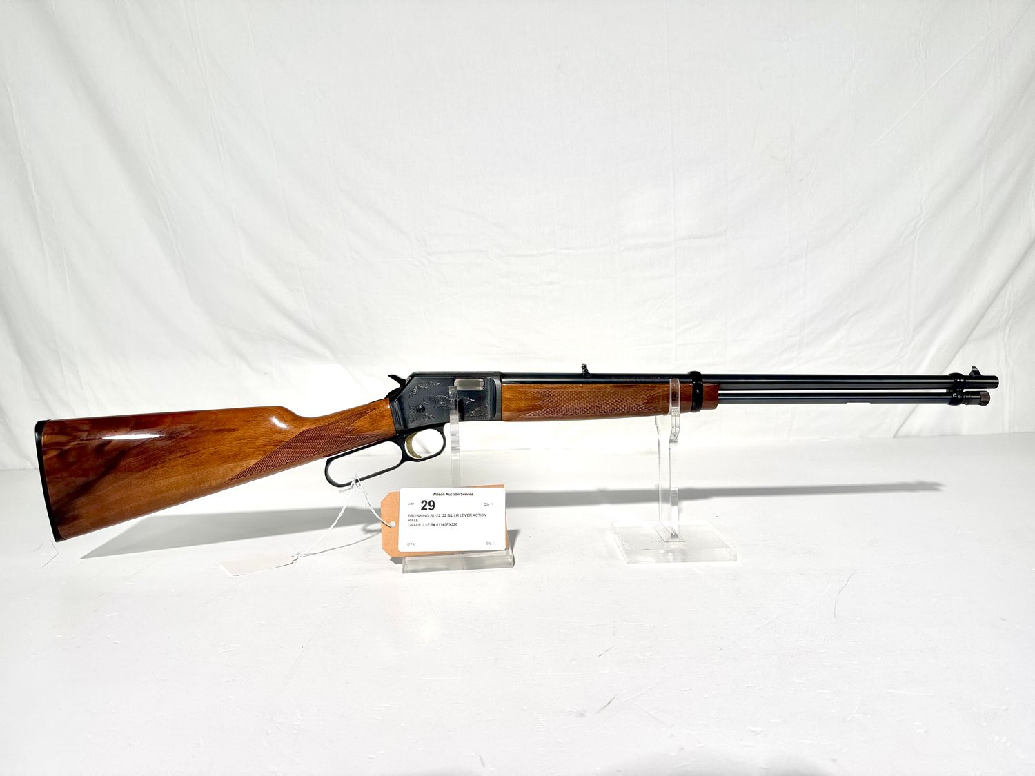 29 BROWNING BL-22, 22 S/L.LR LEVER ACTION RIFLE