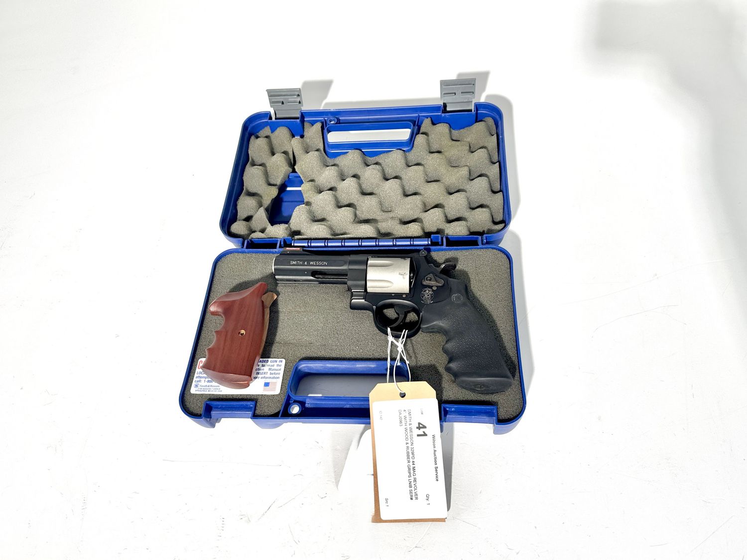 41 SMITH &amp; WESSON 329PD 44 MAG REVOLVER