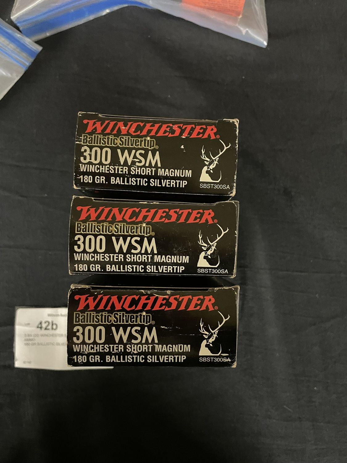 42B 3 BX (20) WINCHESTER SUPREME .300WSM AMMO
