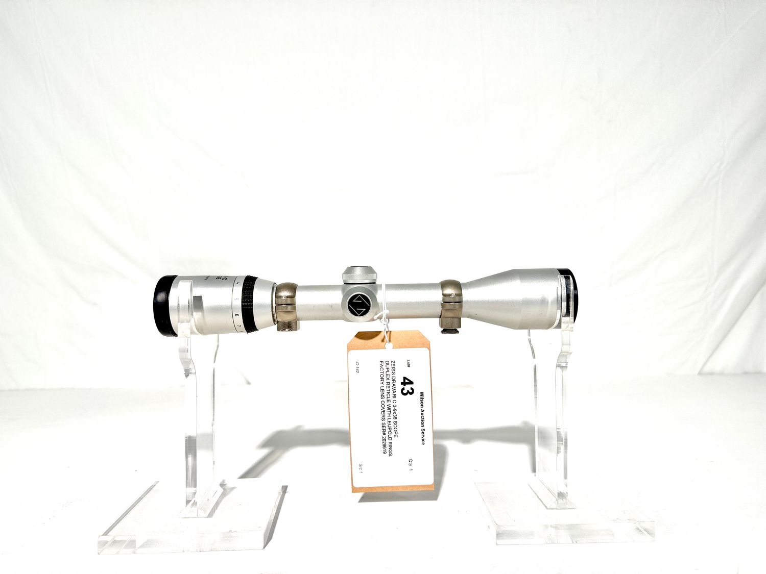 43 ZEISS DIAVARI C 3-9x36 SCOPE