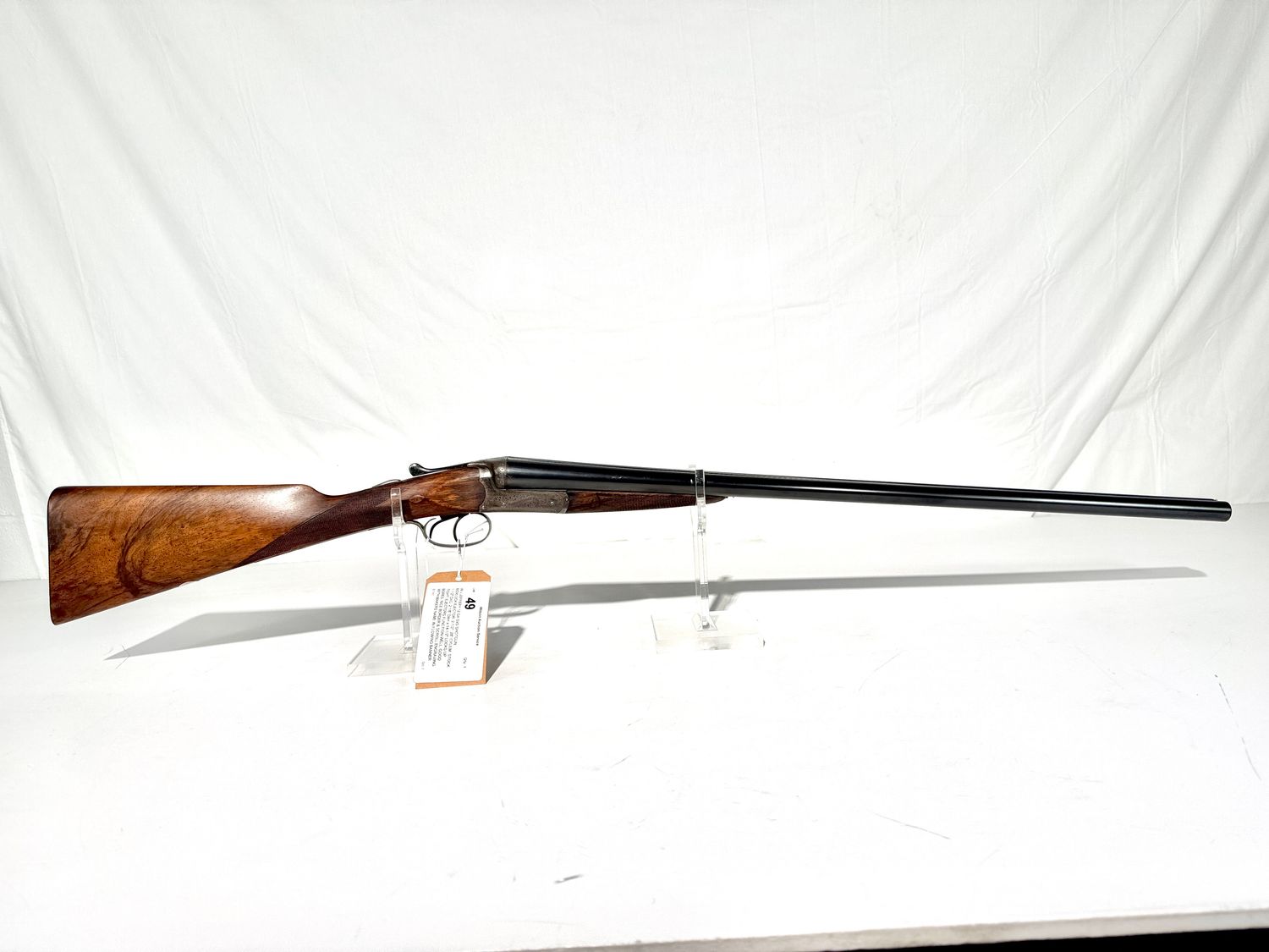 49 W J JEFFERY 12 GA SxS SHOTGUN