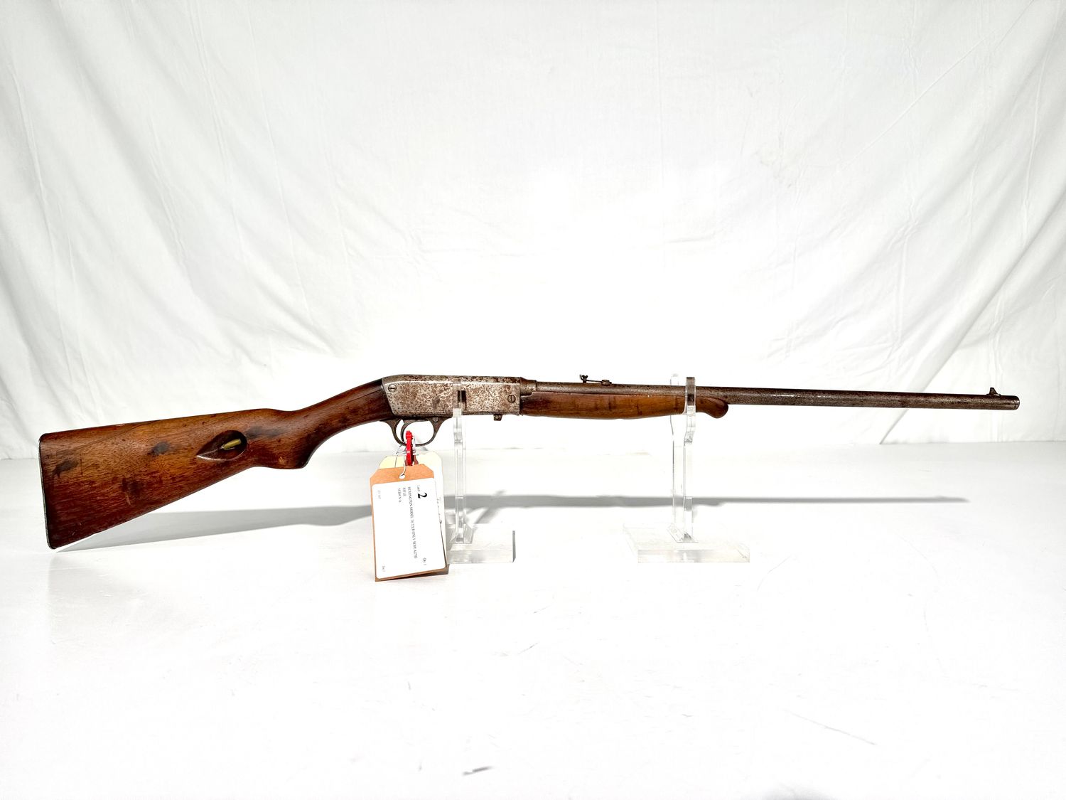 2 REMINGTON MODEL 24 22LR ONLY SEMI AUTO RIFLE
