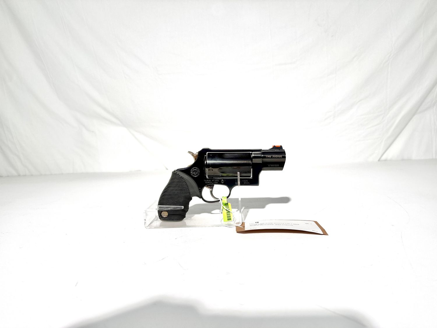 9 TAURUS THE JUDGE 410/45 LC CAL 5 SHOT REVOLVER