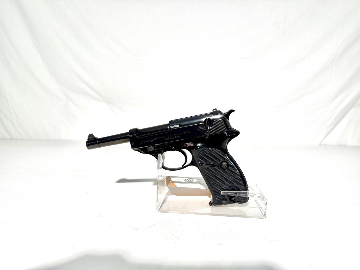 28 WALTHER P38 9MM SEMI AUTO PISTOL