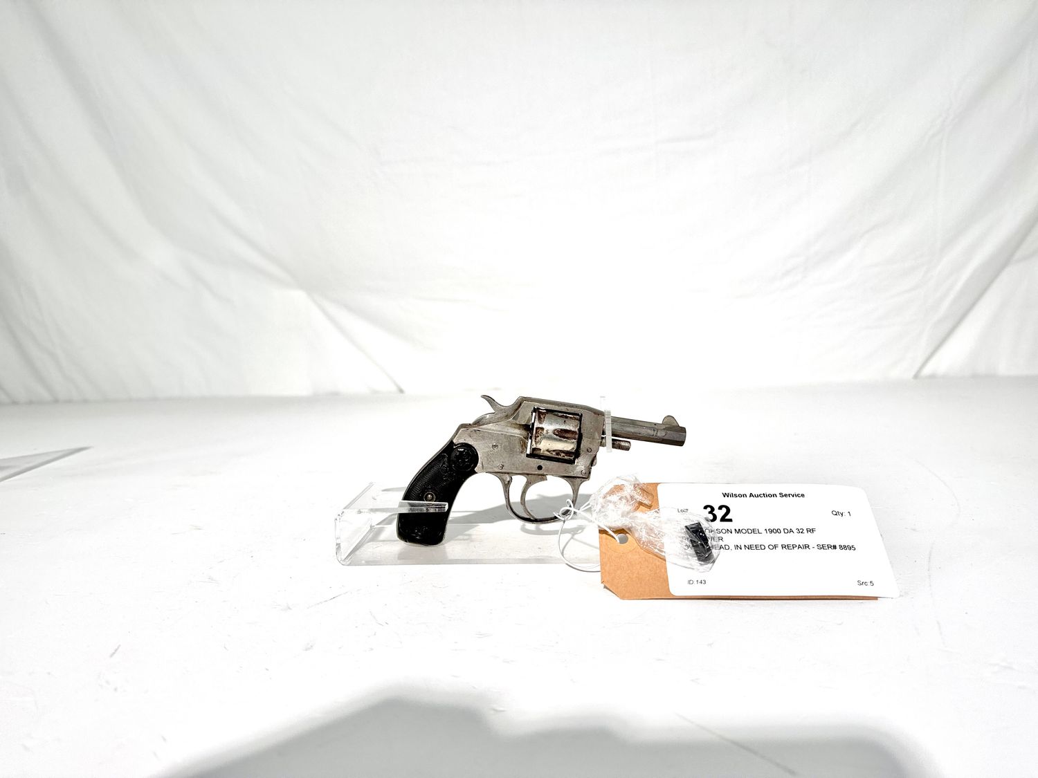 32 IVER JOHSON MODEL 1900 DA 32 RF REVOLVER