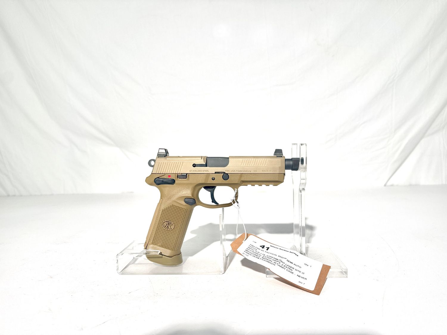 41 FNH FNX-45 TACTICAL 45ACP SEMI AUTO PISTOL