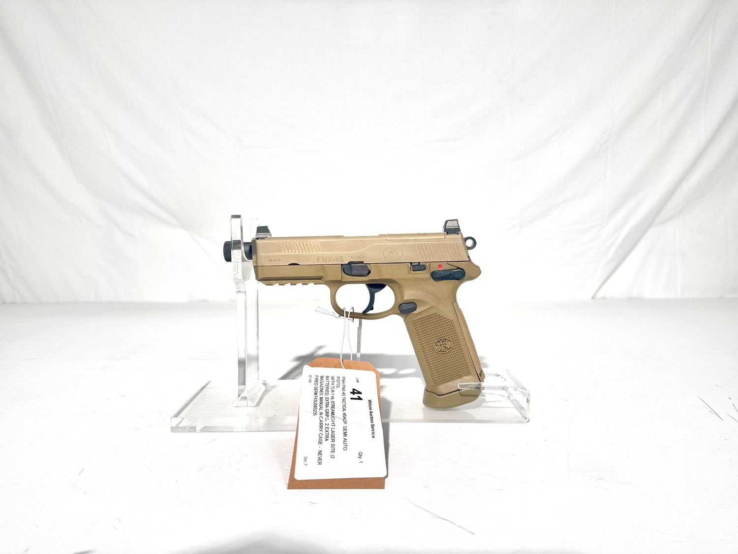 41 FNH FNX-45 TACTICAL 45ACP SEMI AUTO PISTOL