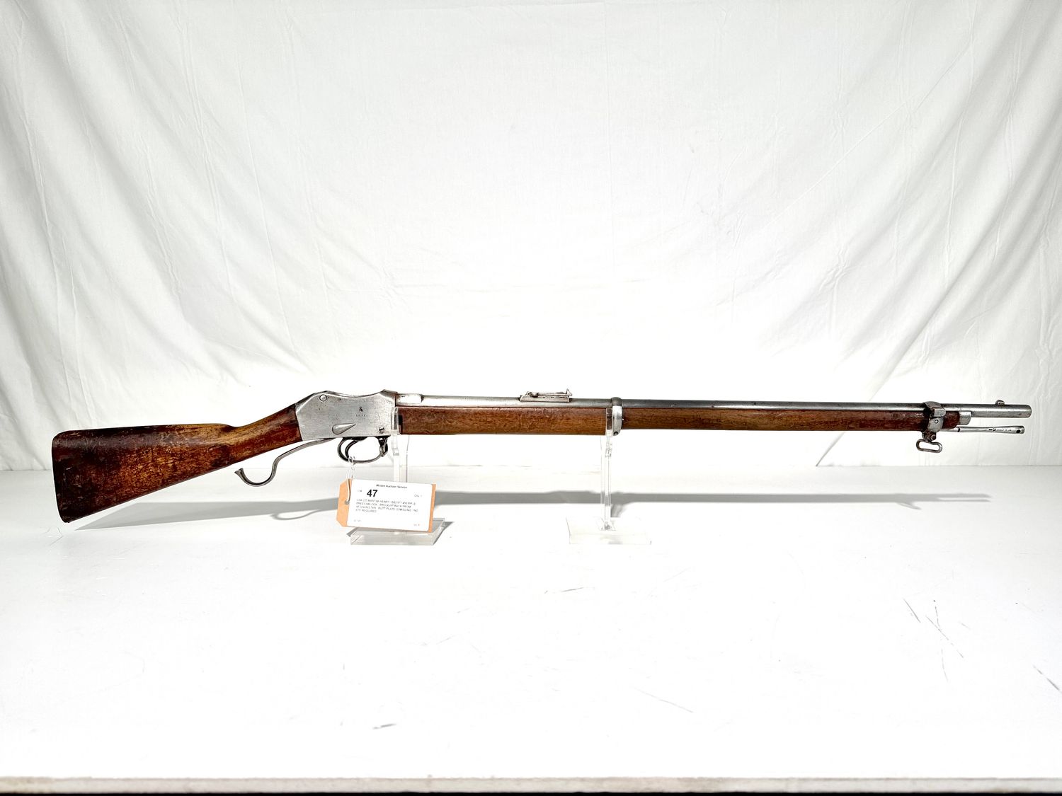 47 LSA CO MARTINI HENRY 1883 577-450 RIFLE