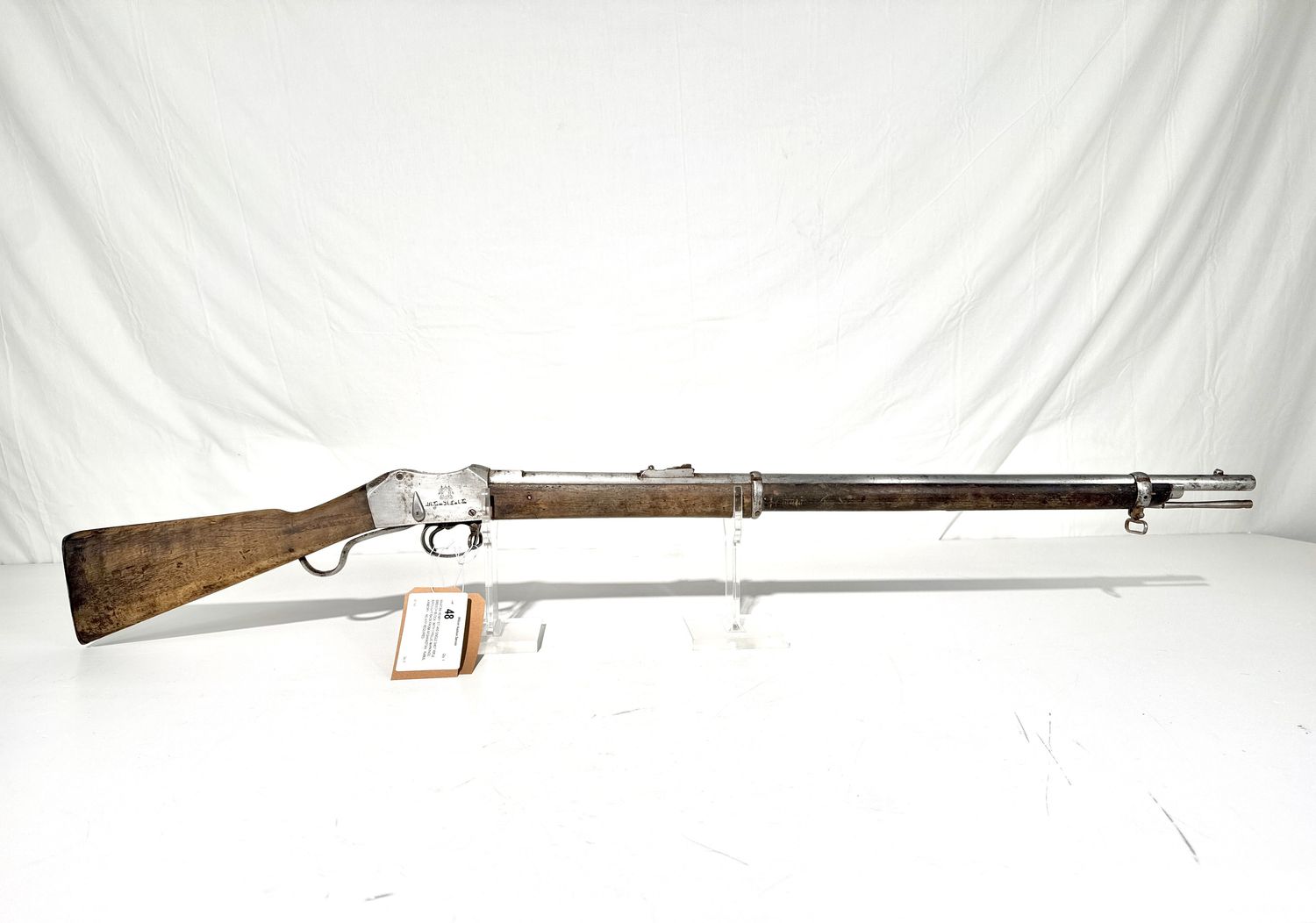 48 MARTINI HENRY 577-450 SINGLE SHOT RIFLE