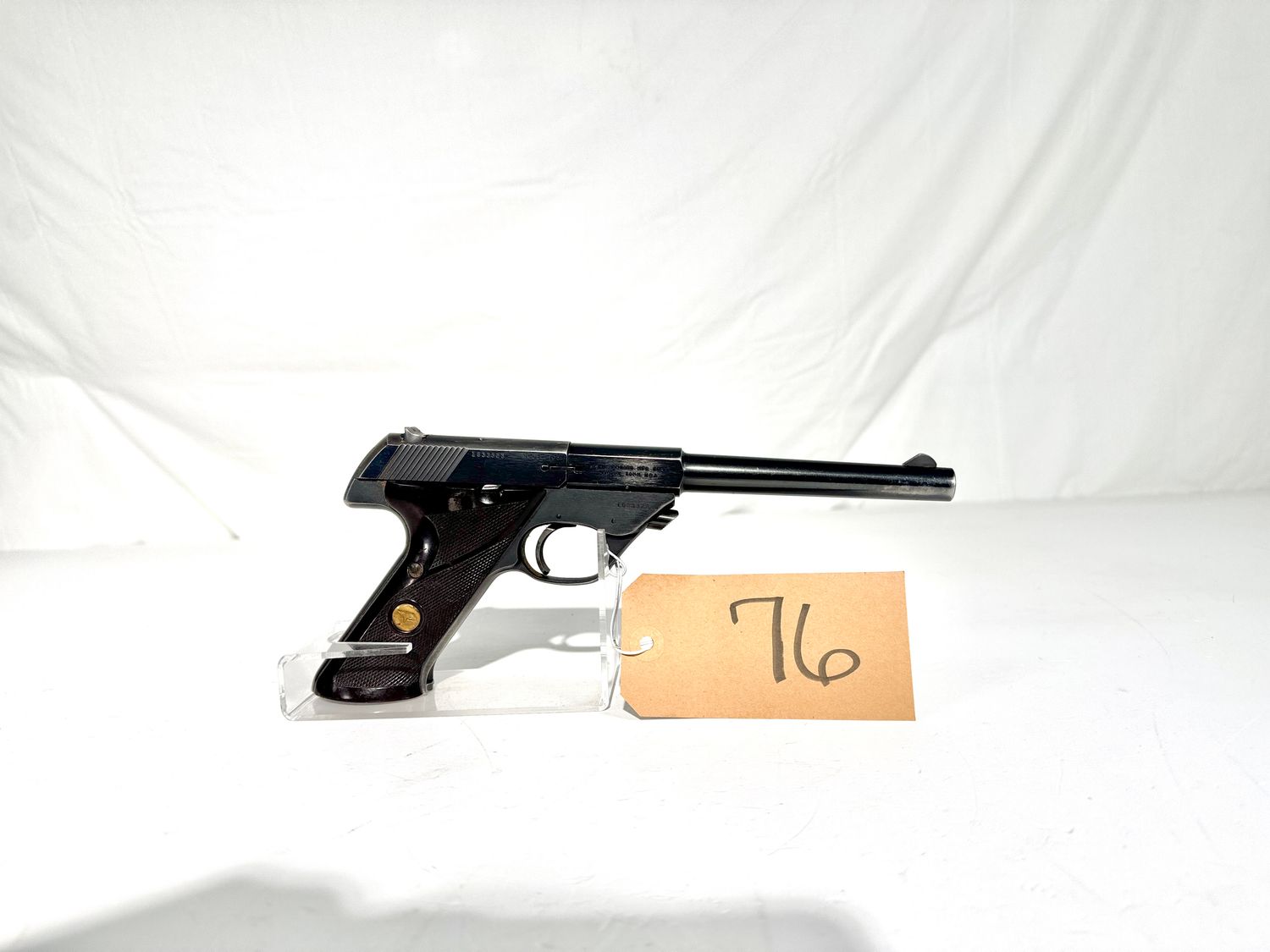 76 HIGH STANDARD MODEL 103 22 CAL SEMI AUTO PISTOL