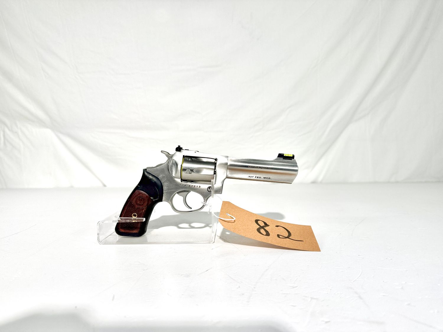 82 RUGER SP101 327 FEDERAL MAG REVOLVER
