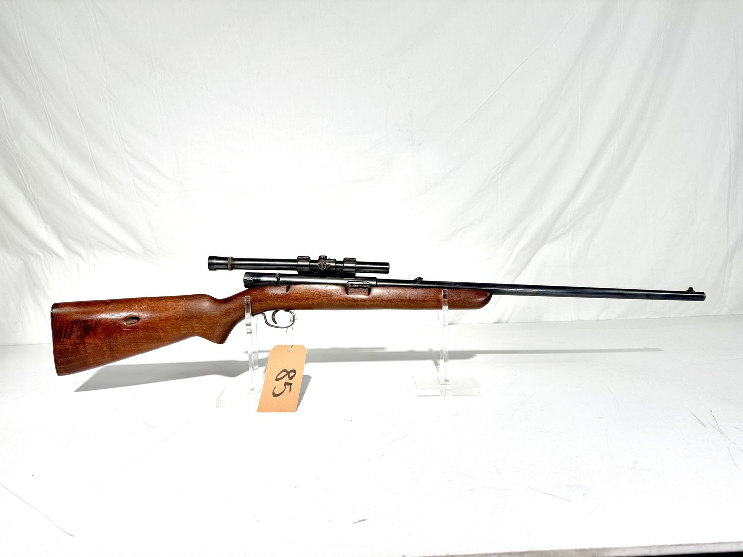 85 WINCHESTER MODEL 74 22LR SEMI AUTO RIFLE