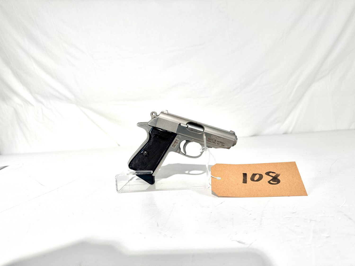108 S&amp;W MADE WALTHER PPK/S 380 ACP SEMI AUTO PISTOL