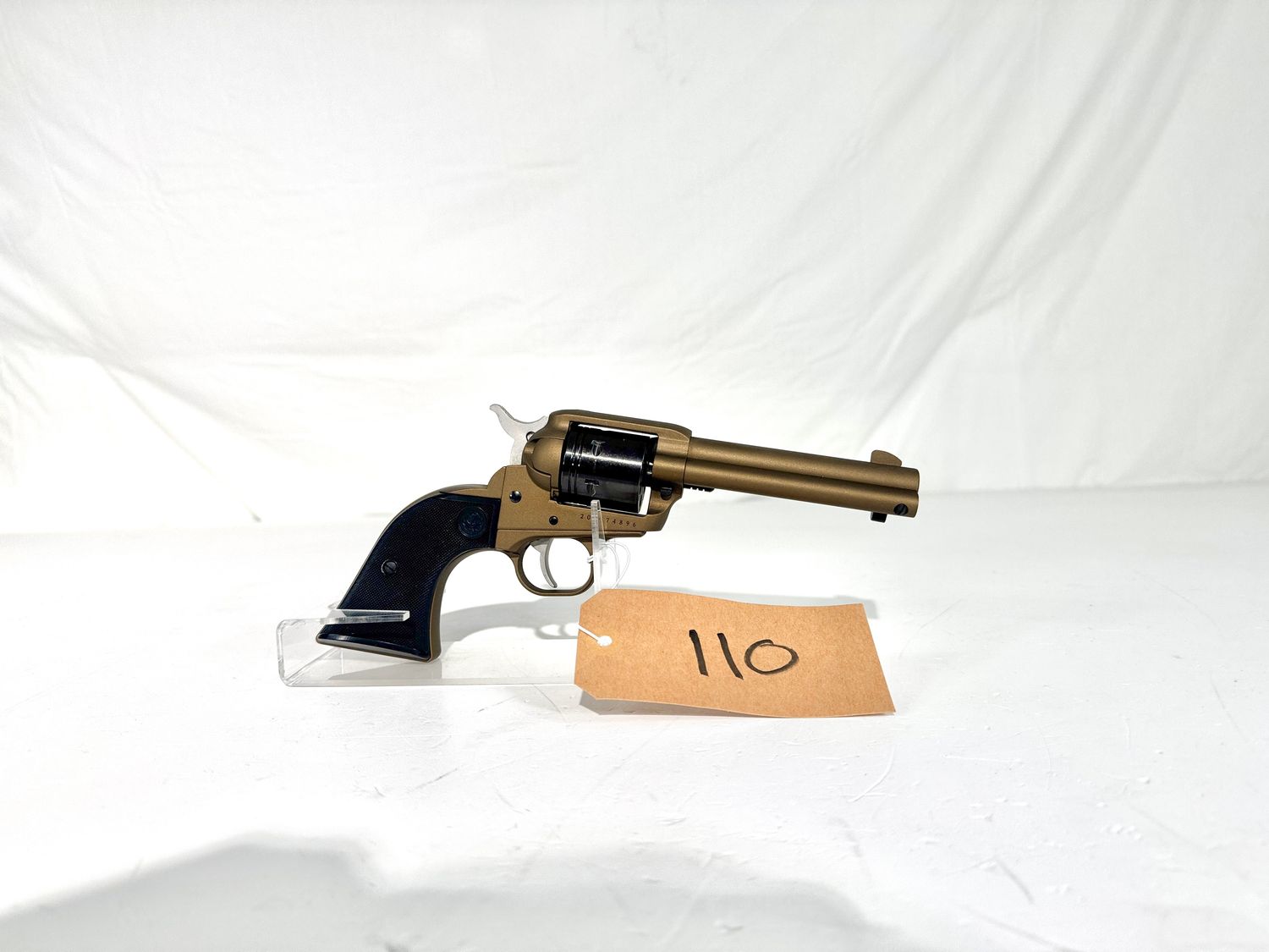 110 RUGER WRANGLER 22LR SA REVOLVER