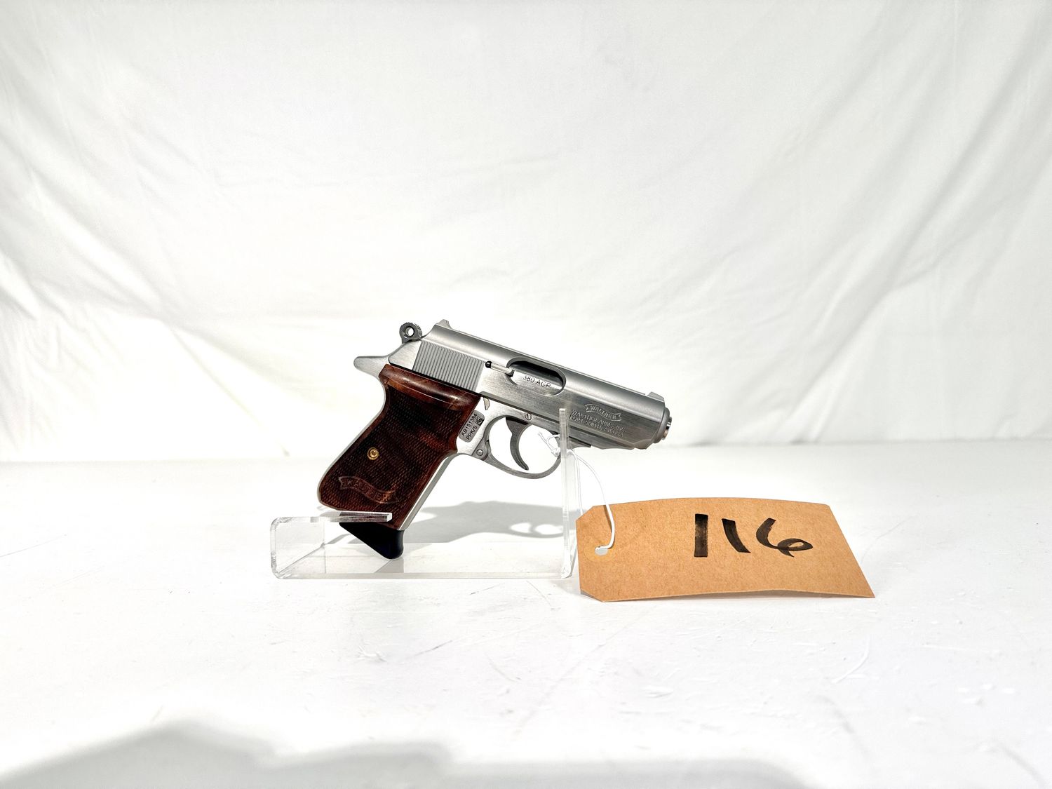 116 WALTHER PPK/S 380ACP SEMI AUTO PISTOL