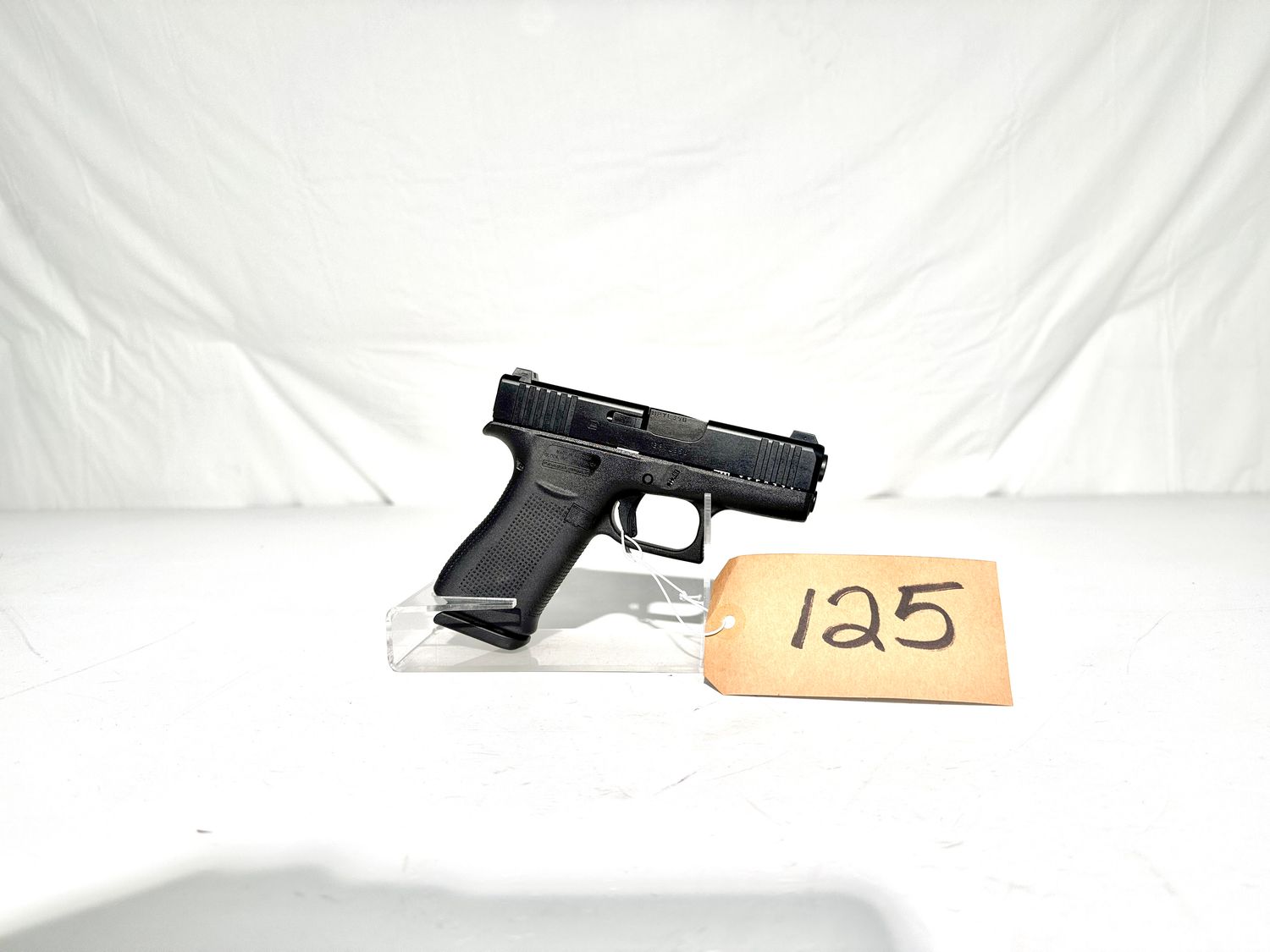 125 GLOCK G43X 9MM SEMI AUTO PISTOL