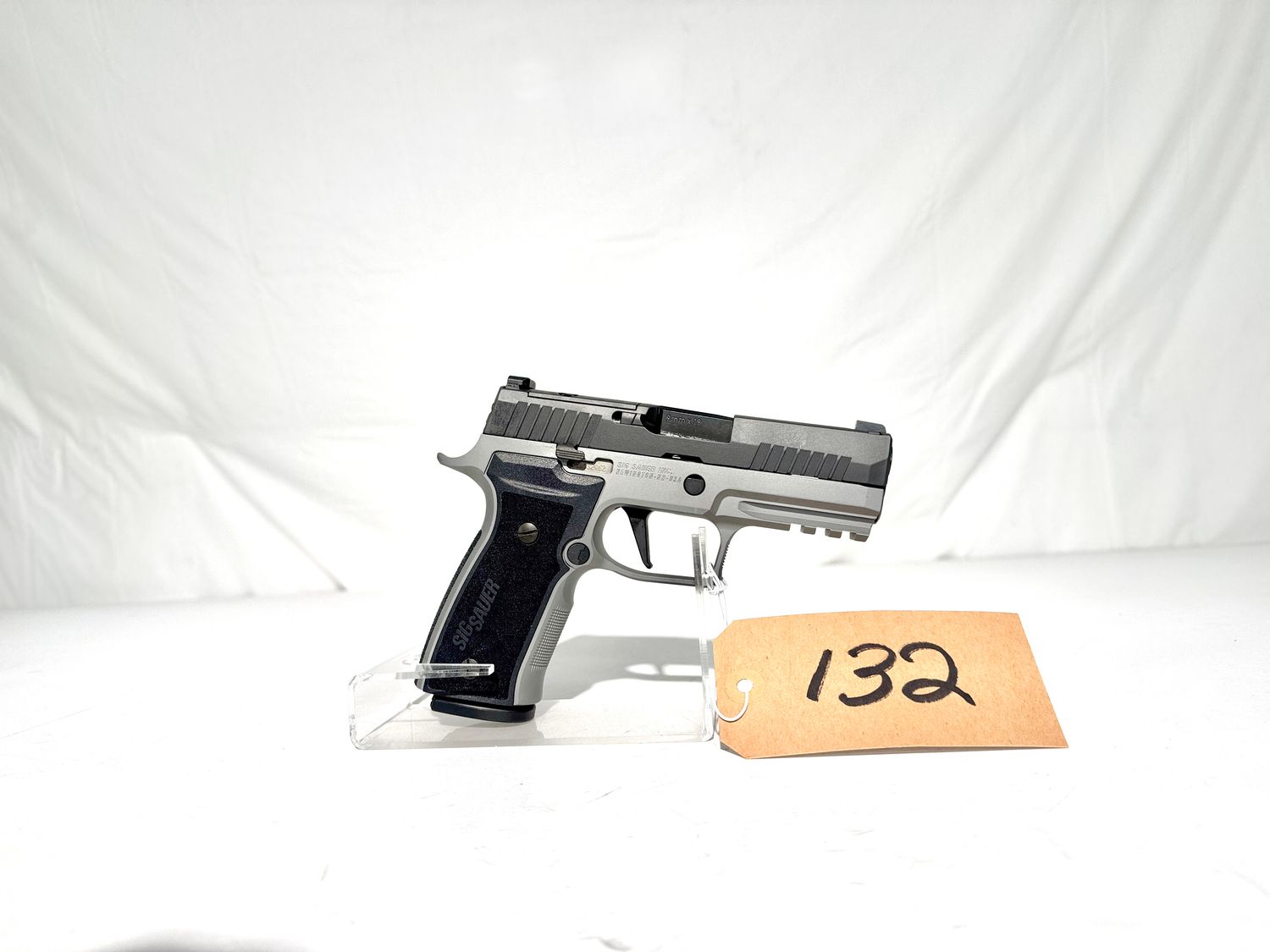 132 SIG SAUER P320 9MM SEMI AUTO PISTOL