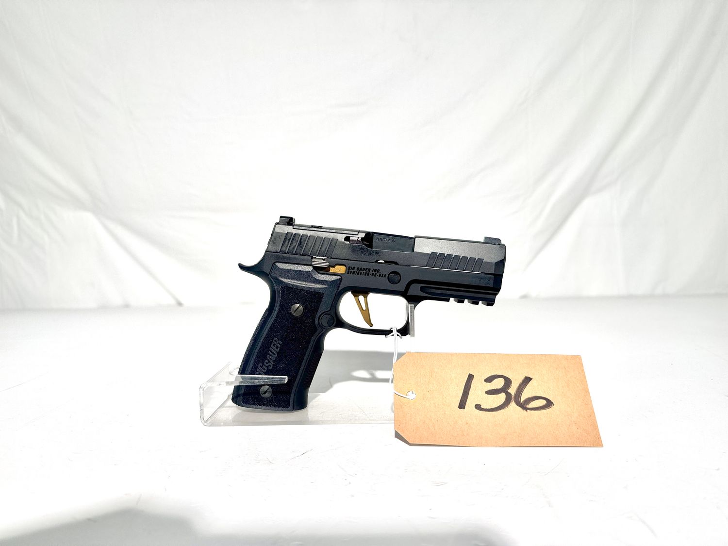 136 SIG SAUER P320 9MM SEMI AUTO PISTOL