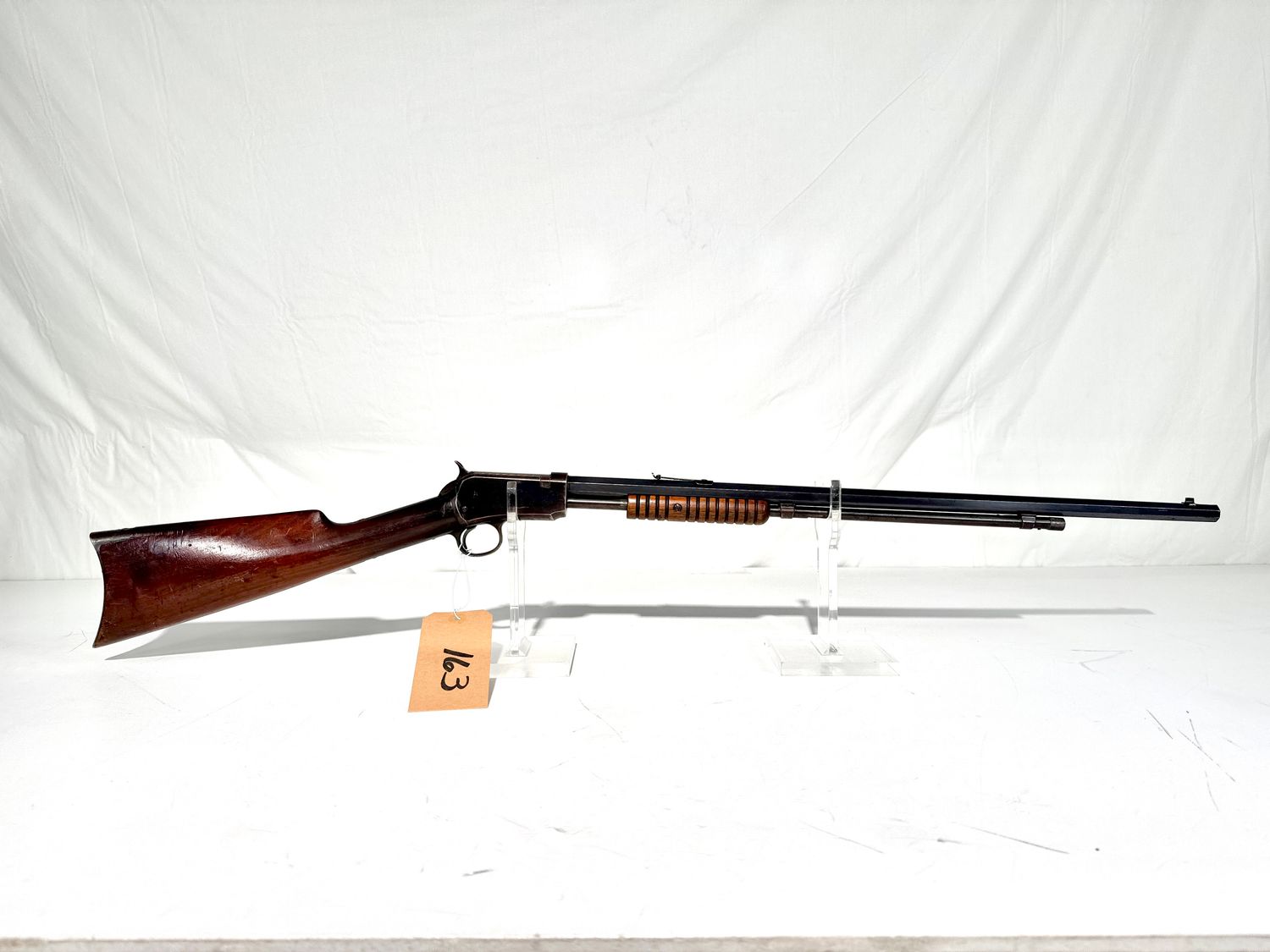 163 WINCHESTER 1890 22SHORT PUMP RIFLE