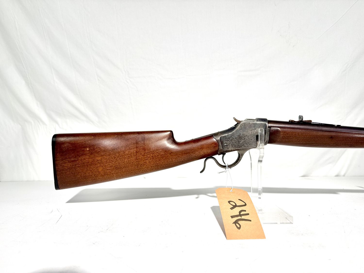 246 WINCHESTER 1885 405 WIN SINGLE SHOT RIFLE