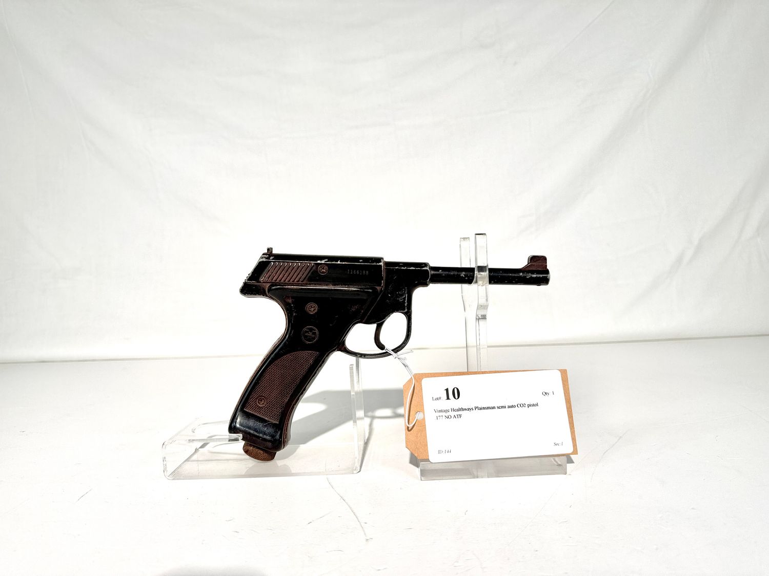 10 Vintage Healthways Plainsman semi auto CO2 pistol