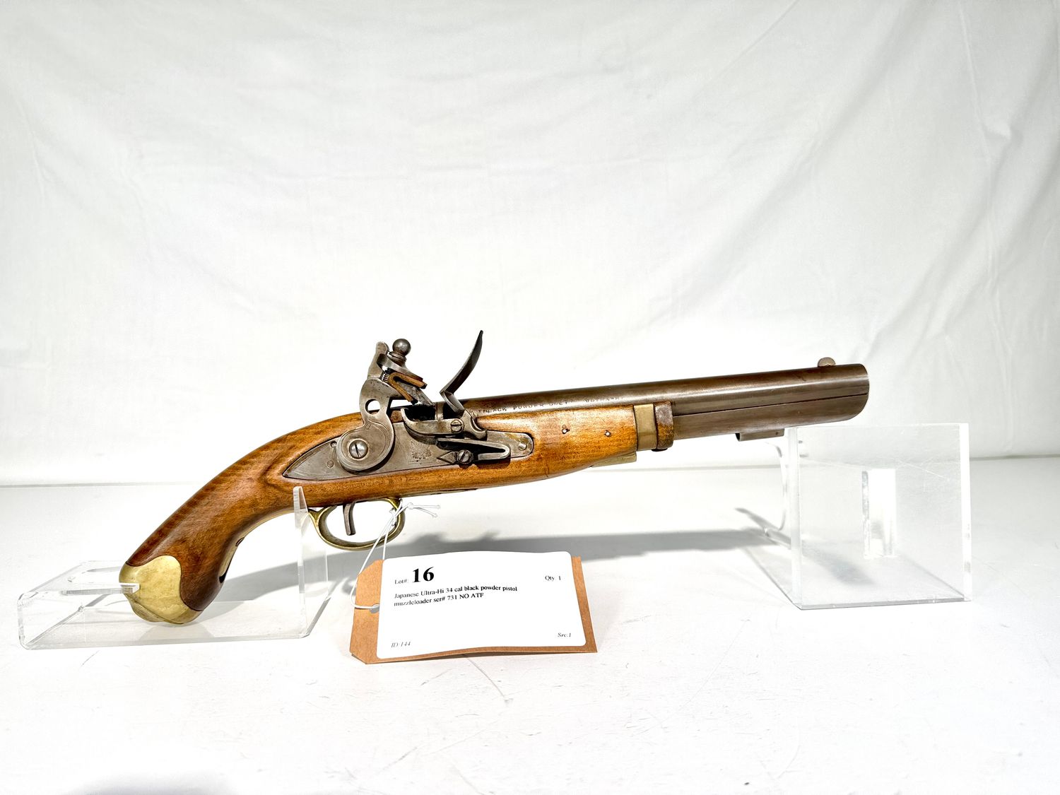 16 Japanese Ultra-Hi 34 cal black powder pistol