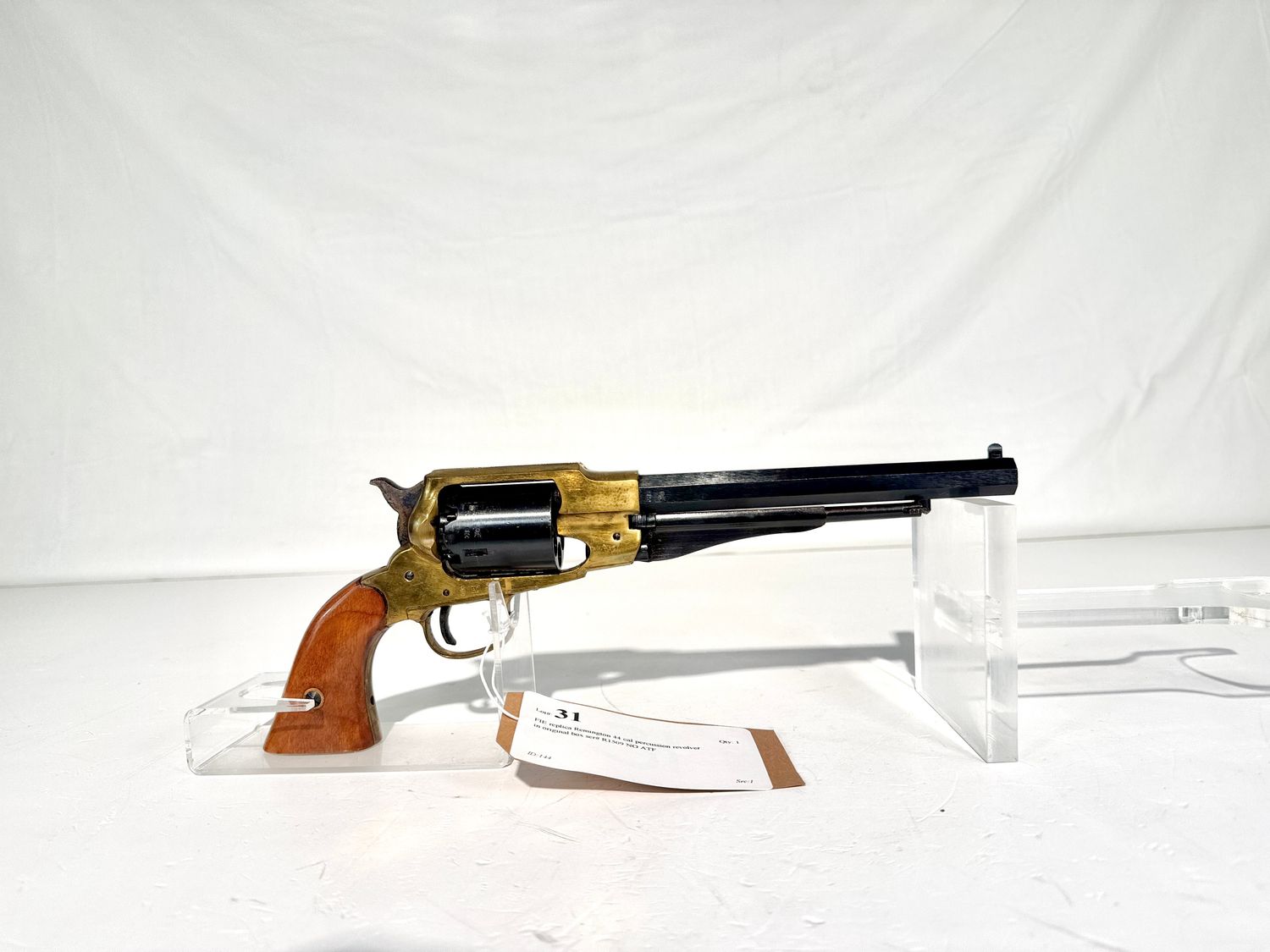 31 FIE replica Remington 44 cal percussion revolver