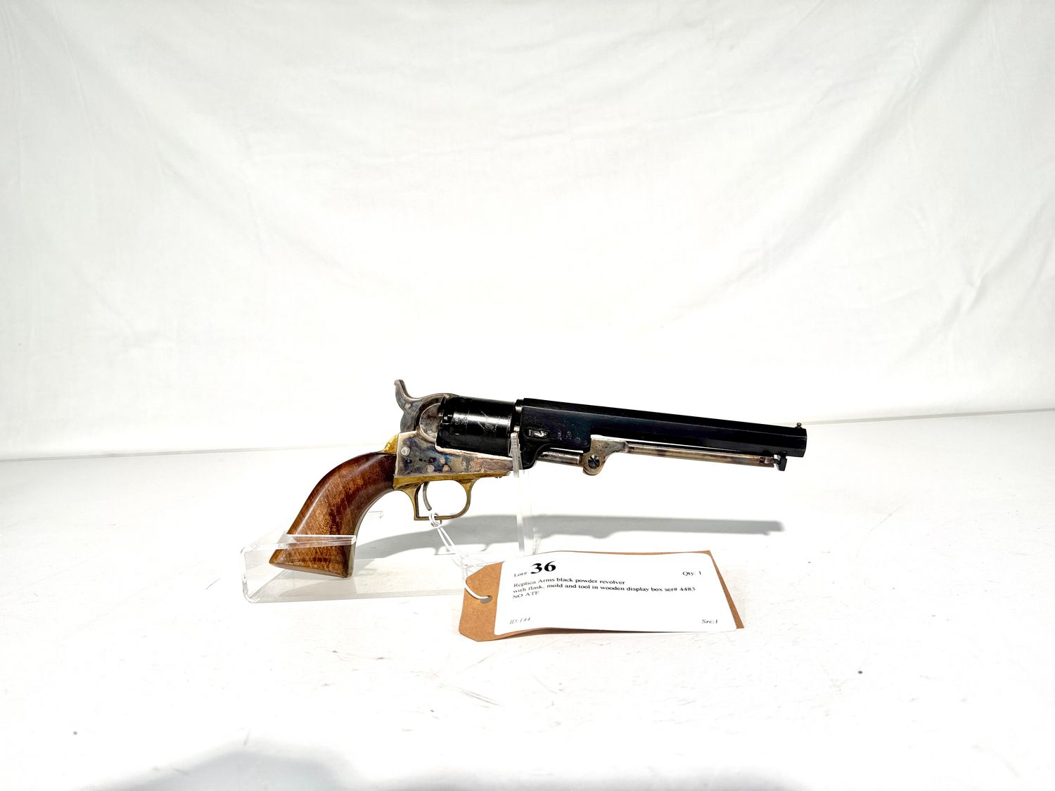 36 Replica Arms black powder revolver