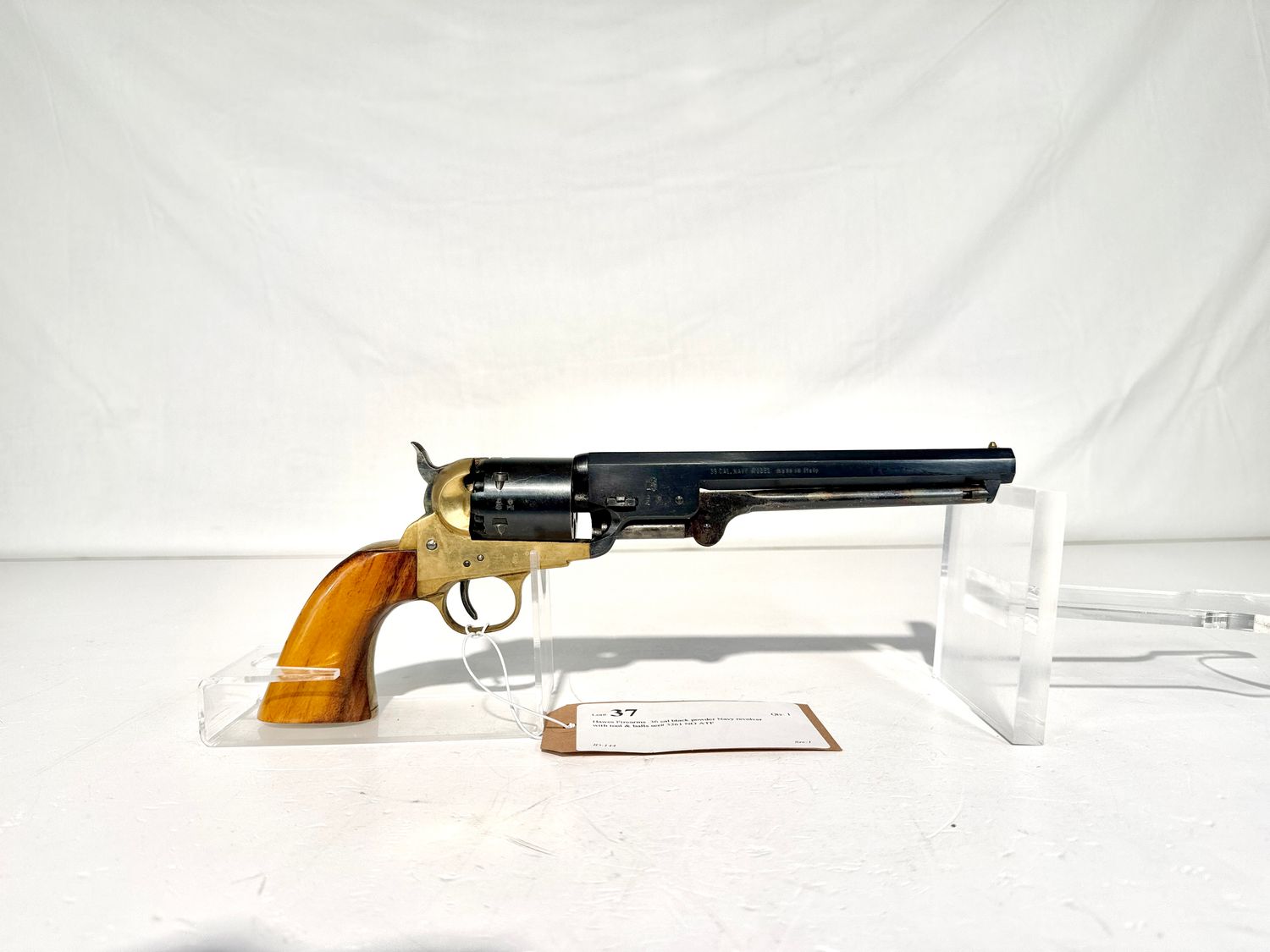 37 Hawes Firearms .36 cal black powder Navy revolver