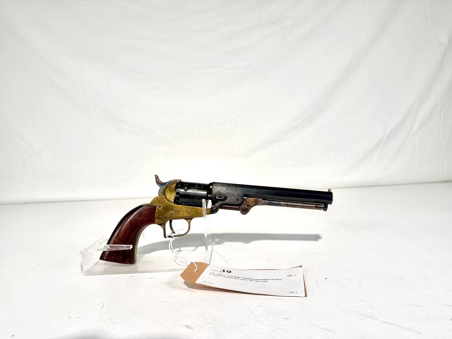 39 FIE replica 31cal Baby Dragoon percussion revolver