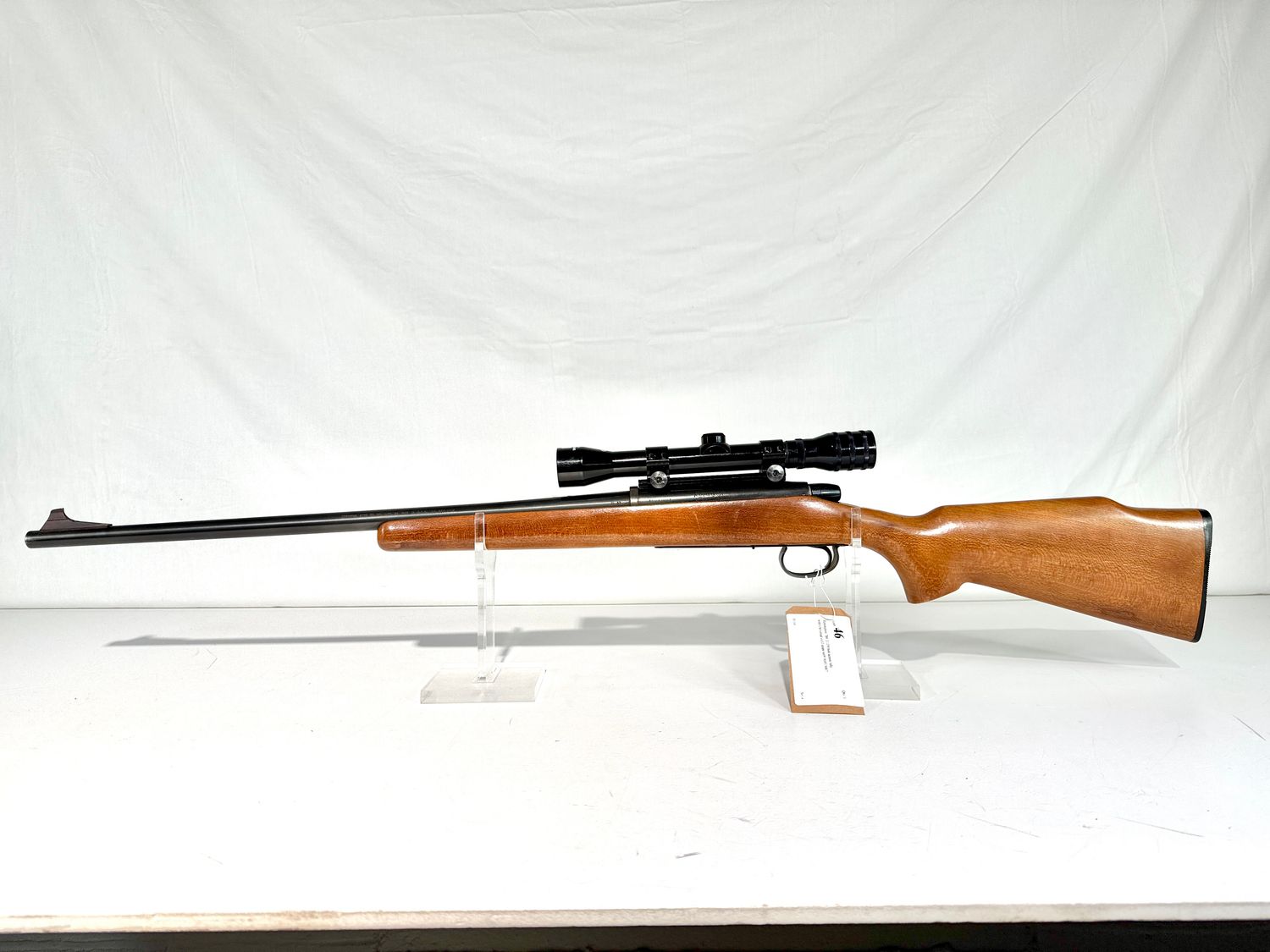 46 Remington 788 22-250 bolt action rifle